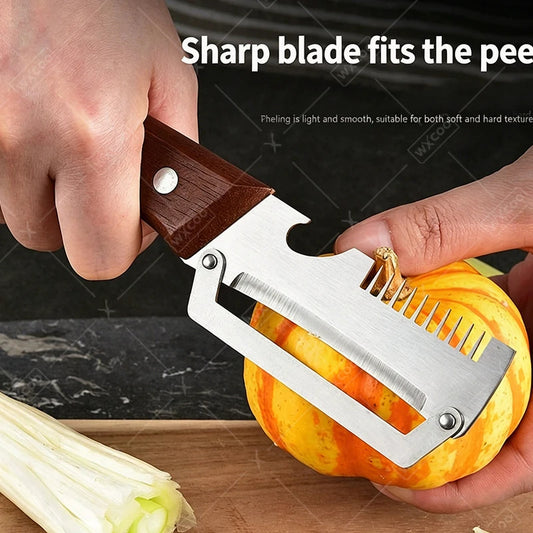 3-in-1 Multi-Function Vegetable Peeler & Bottle Opener