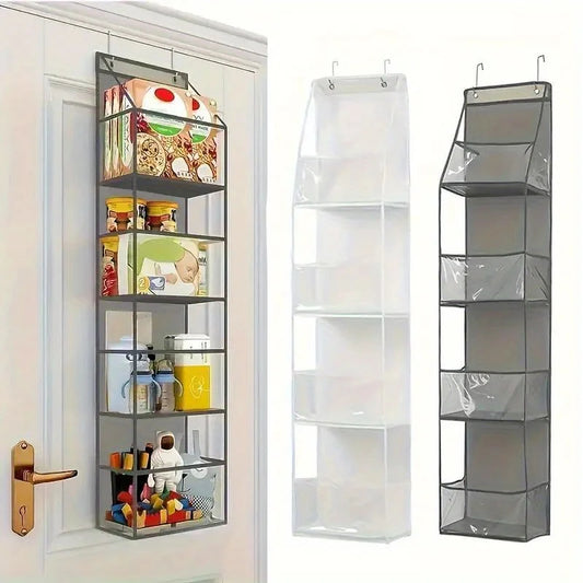 4/6 Layer Hanging Organizer Behind The Door Storage Bags For Clothes
