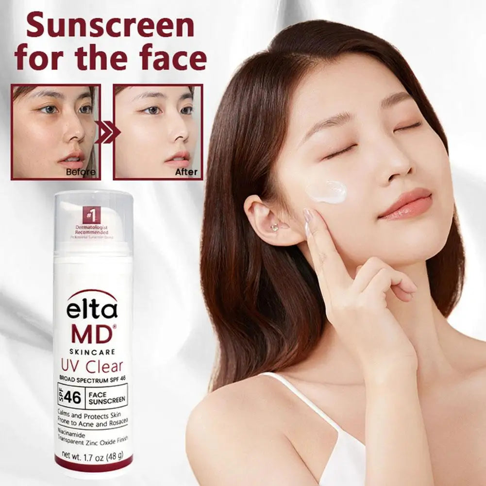 Elta MD UV Clear Facial Sunscreen Stable Protective Barrier Efficient Sunscreen SPF46 Hyaluronic Acid Moisturizing Soothing