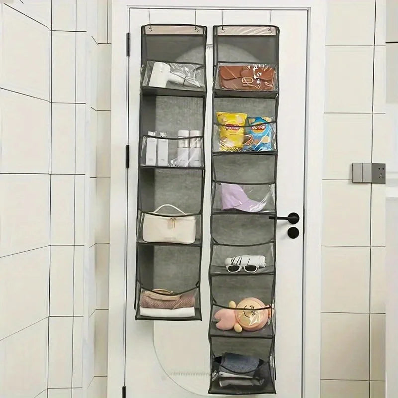 4/6 Layer Hanging Organizer Behind The Door Storage Bags For Clothes