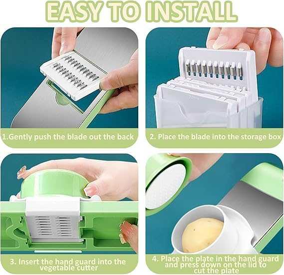 Multifunction Vegetable Cutter & Grater